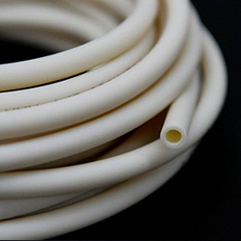 3mm ID x 5mm OD 1M BPT Heat-resistant Uvioresistant Peristaltic Pump Silicone Rubber Tubing