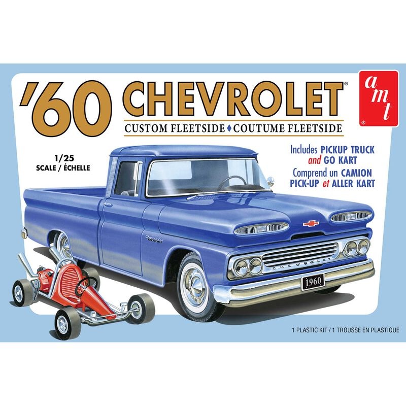 AMT 1063M 1/25 1960 Chevy Fleetside Picku