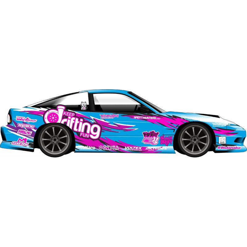 Autocollant – dcoration complte – drifting – BlackDrift