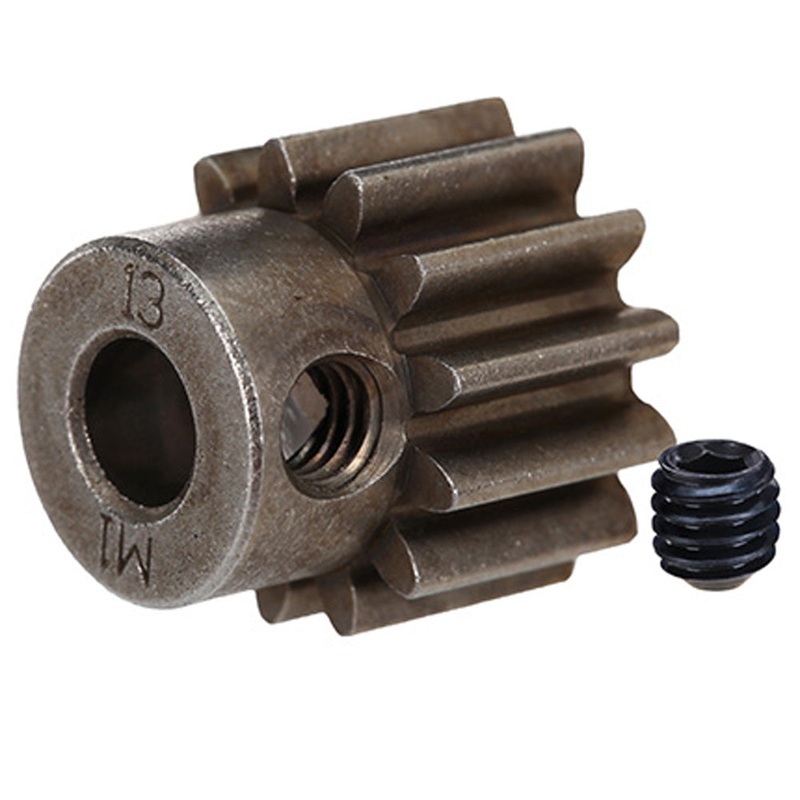 Steel Pinion Gear, 1.0 Metric Pitch, 13T