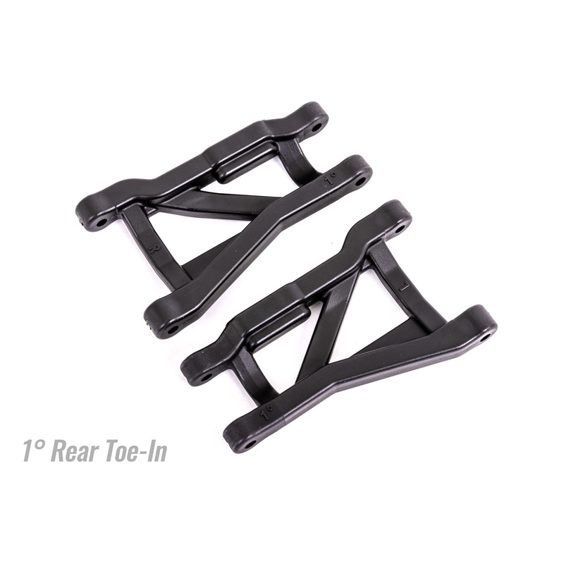 Suspension arms, black, rear 1 toe angle Bandit , Drag Slash Traxxas TRA9431