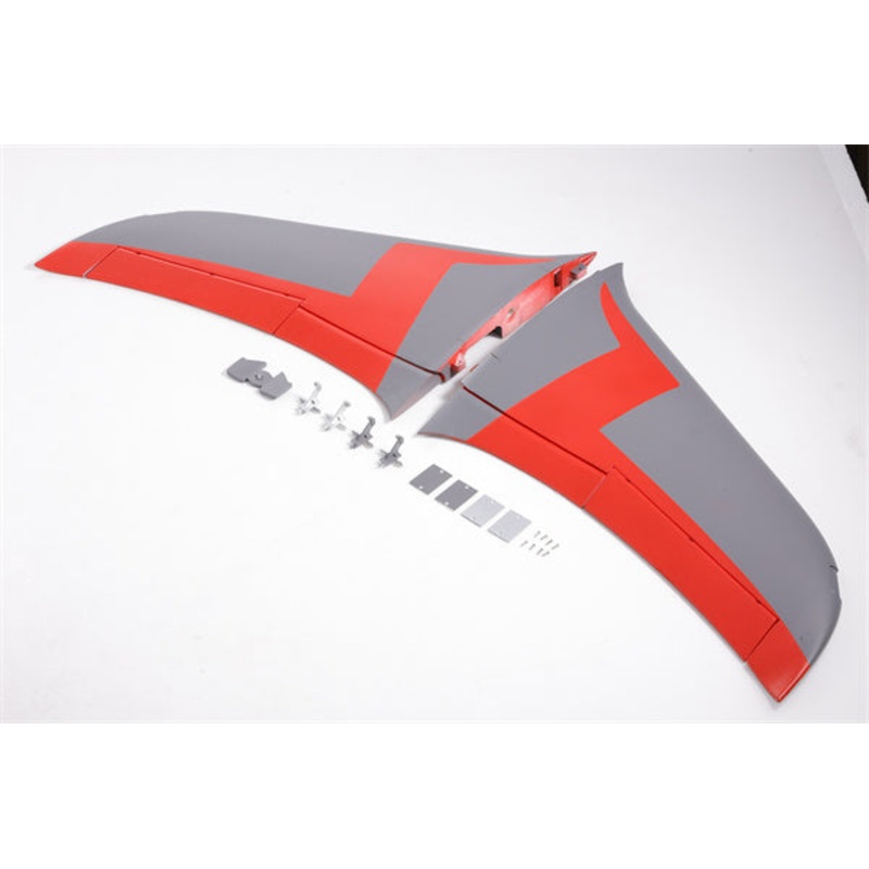 80mm Integral Main Wing Set Red