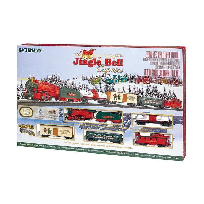 HO Jingle Bell Express Train Set Bachmann BAC00724