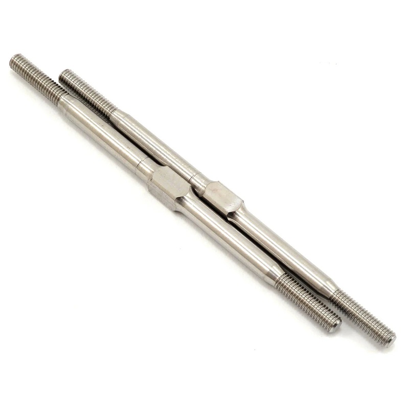 TLR 6072 Titanium Turnbuckle, 70mm (2):