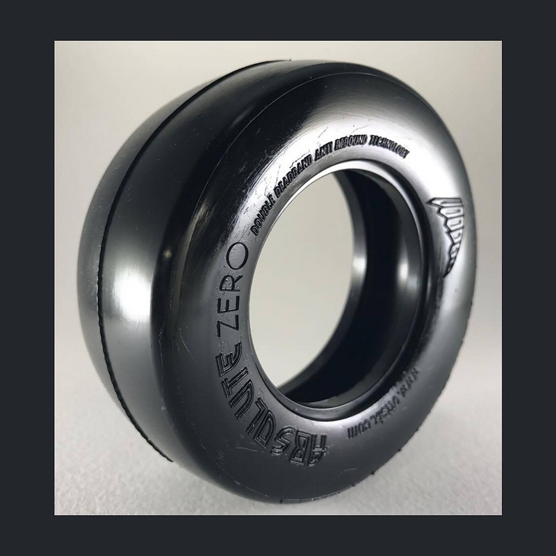 Absolute Zero V2 3.0″ Equal Sidewall Drag Racing Tire Gold Compound (pair)