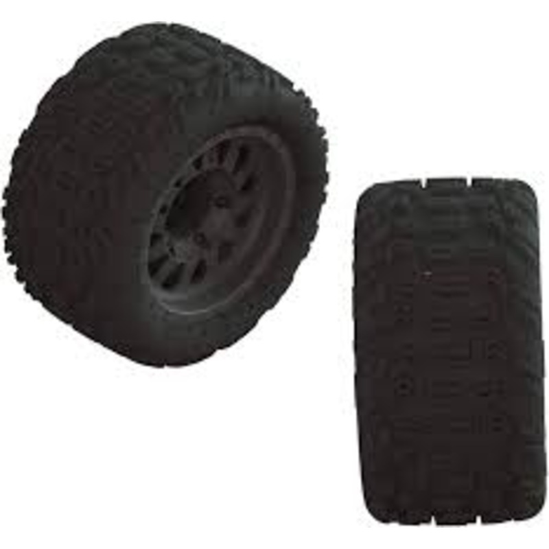 ARRMA 1/10 dBoots Katar MT Pre-Mounted Tire 14mm Hex (2) ARA550091