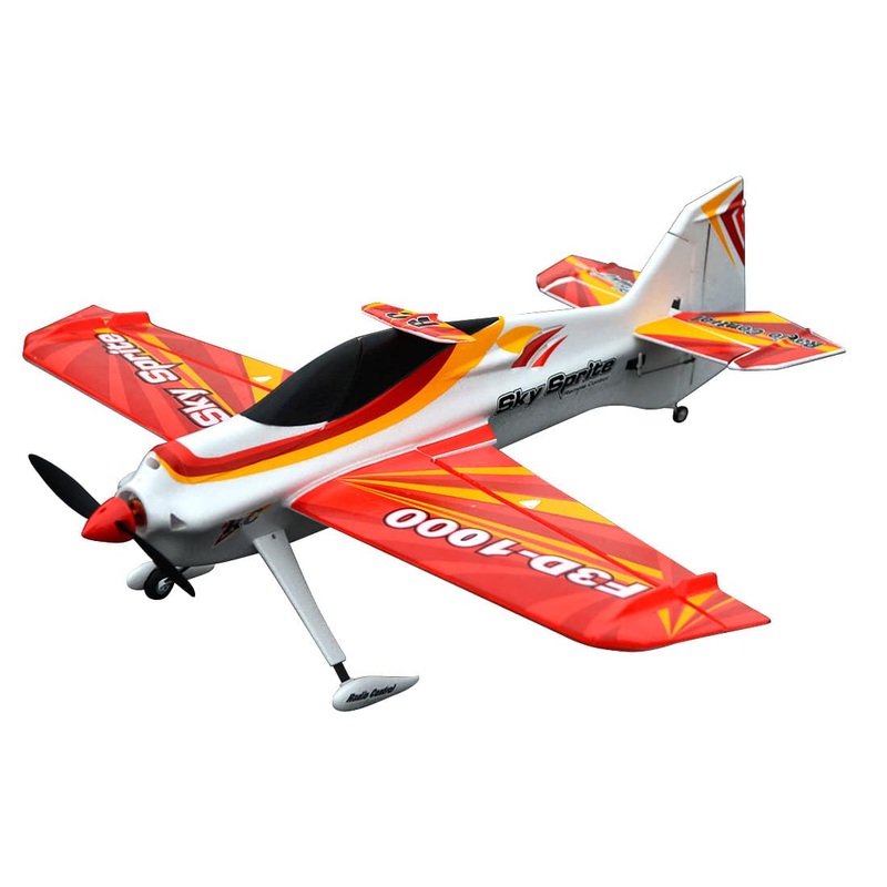Sky Sprite 1000mm PNP Wingspan EPO RC Airplane 3D Stunt Beginner Trainer Plane Model Blue
