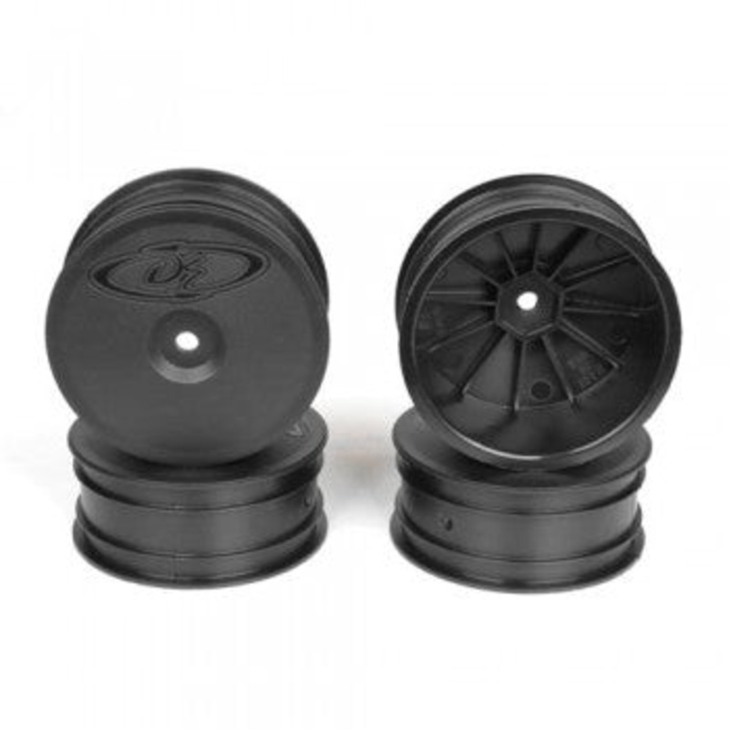 Speedline Buggy Wheels for Associated B64 – B64D / TLR 22 3.0 – 4.0 / Front / BLACK / 4Pcs