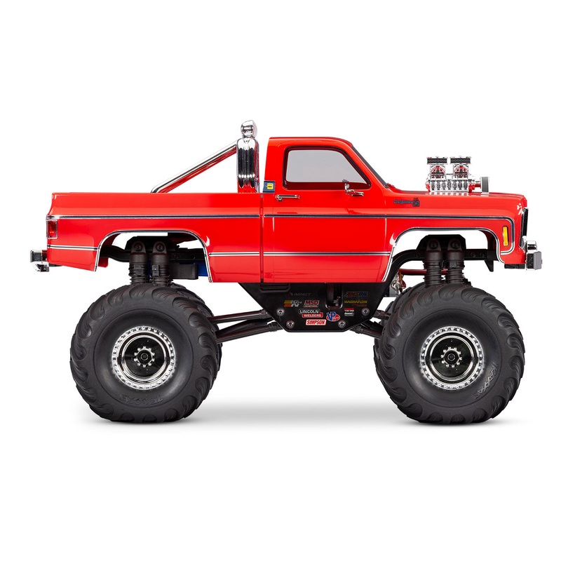 TRX-4 MT Chevrolet K10 1/18, 4X4 Monster Truck, Traxxas, #98064-1 Black
