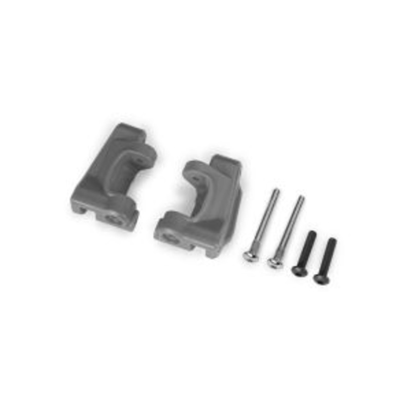 CASTER BLOCKS GRAY L&R Traxxas 9136-GRAY
