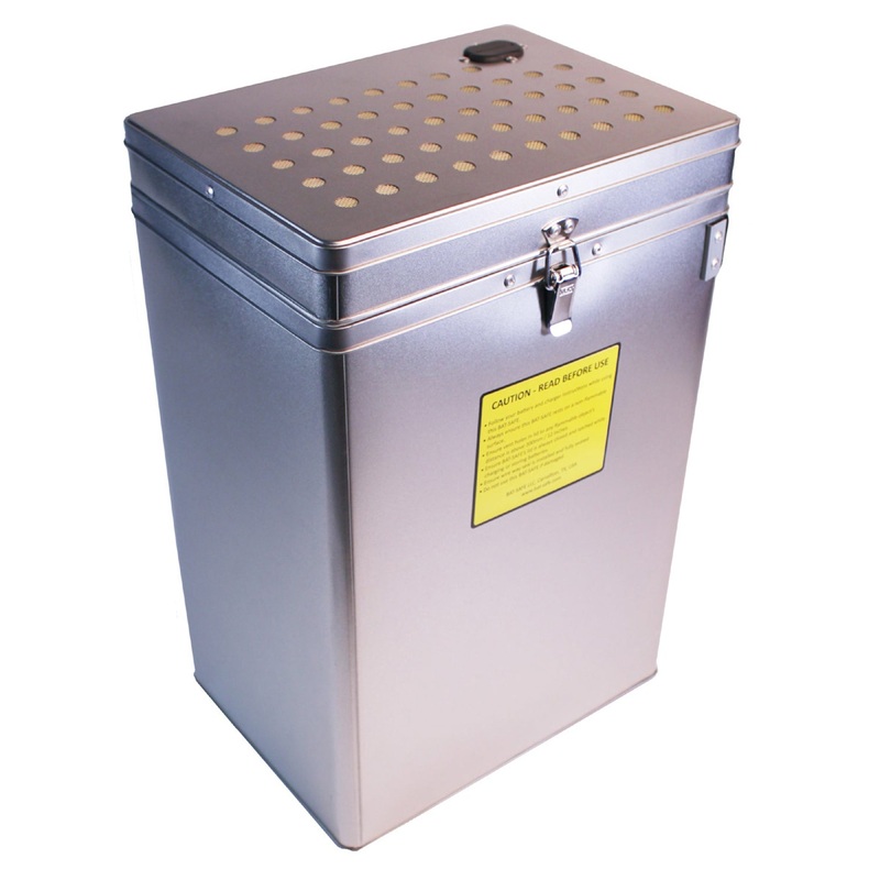 XL LiPo Battery Charging Safe Box, Un-Painted