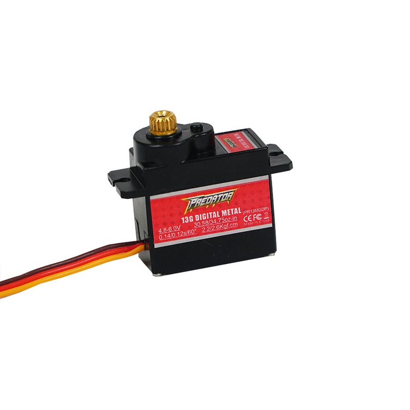 Predator 13G Digital Metal Gear Servo Reverse- 300mm Cable Length