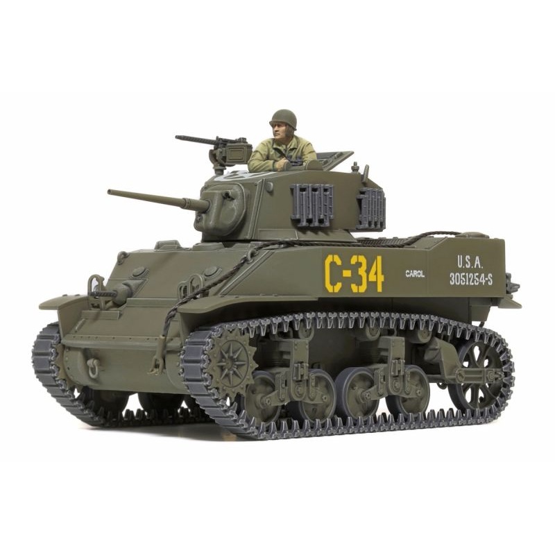 Tamiya 1/48 US light Tank M5A1
