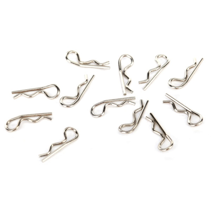 TRA 7542 Body Clips, 12 pc, LaTrax Rally