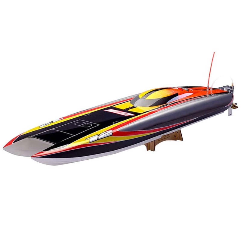 TFL 1122 Electric Brushless Single Motor CAT Catamaran RC Boat Model with Motor ESC ARTR