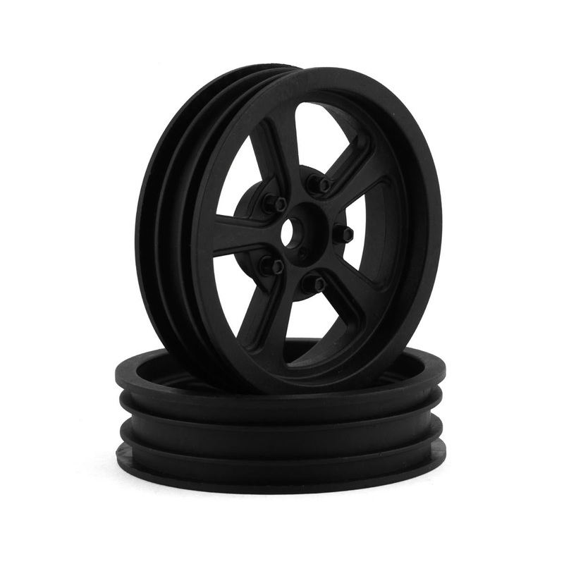DragRace Concepts Speedline Front Wheels (Black) (2)