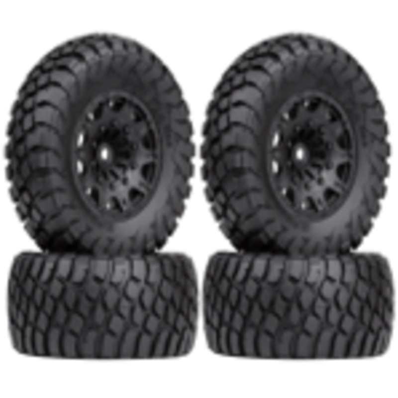 AZTAB 1/10 Short Course 115mm/ 48mm ,black,4pcs