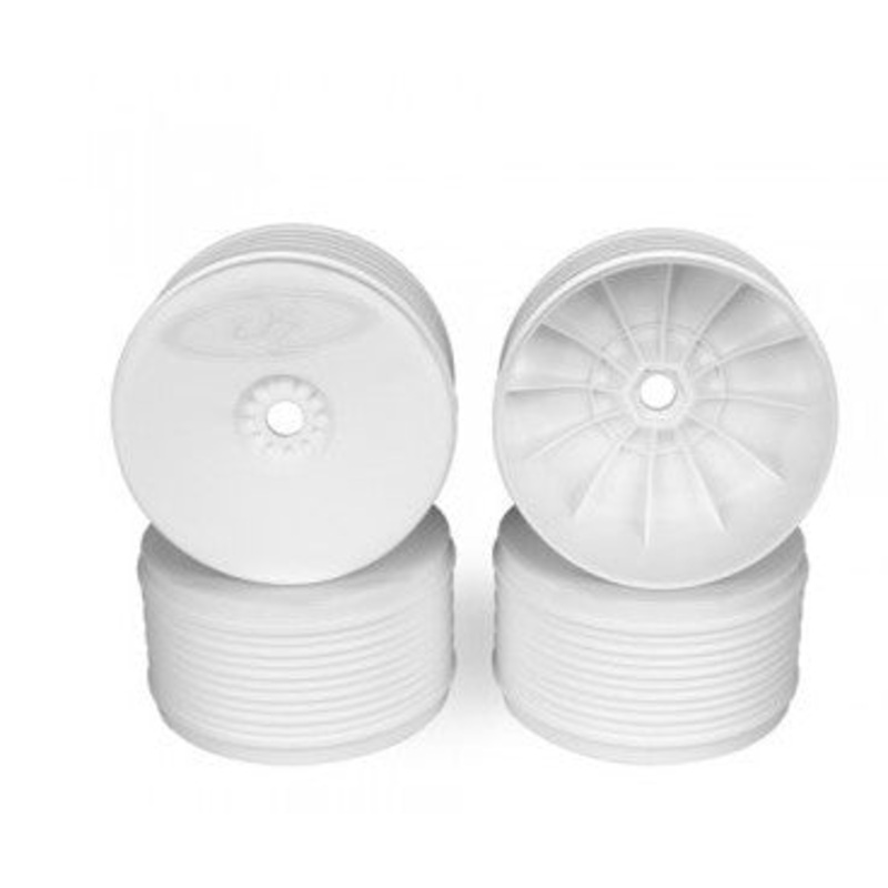 DE Racing “SpeedLine PLUS” 1/8 Truggy Wheel (White) (4)