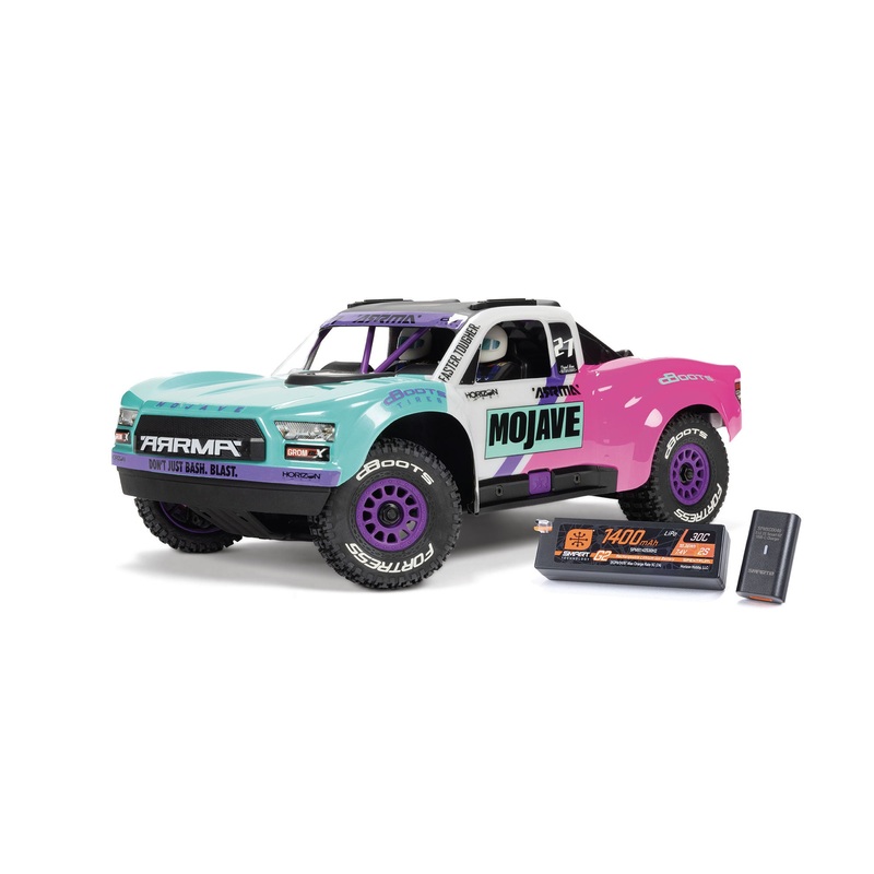 MOJAVE GROM 223S BLX Brushless 4X4 Small Scale Desert Truck RTR Teal