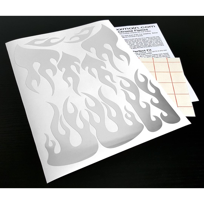 Mirror Chrome Flames