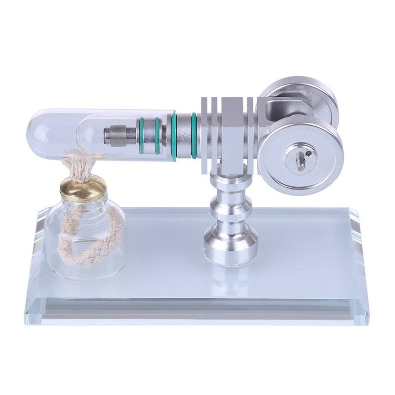 Stirling Engine Kit Minitype Free-Piston Type High Speed Stirling Engine Motor Model Education Toy