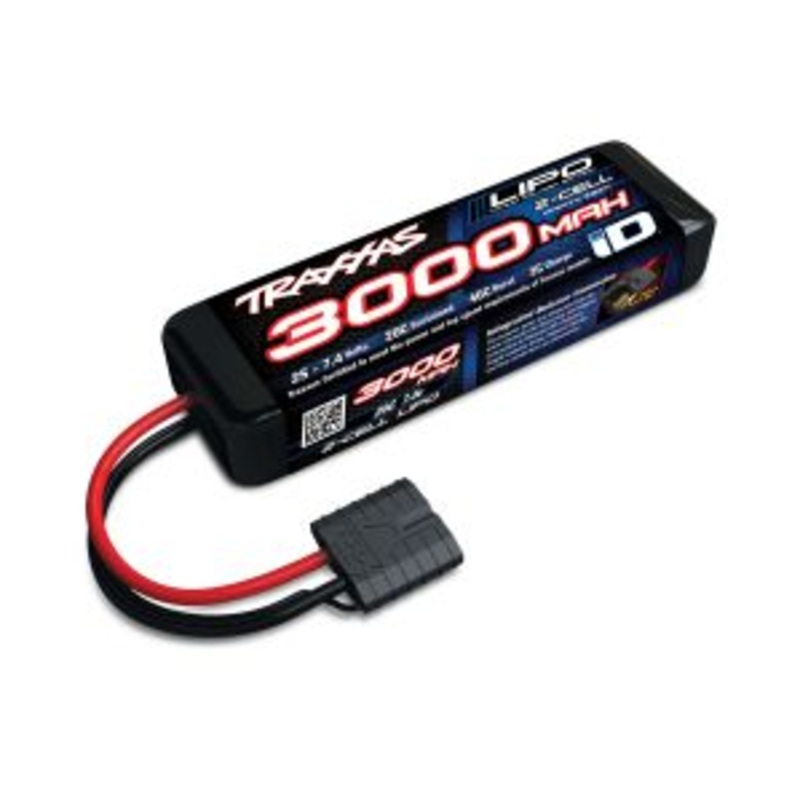 2S LIPO 3000MAH 7.4V 20C