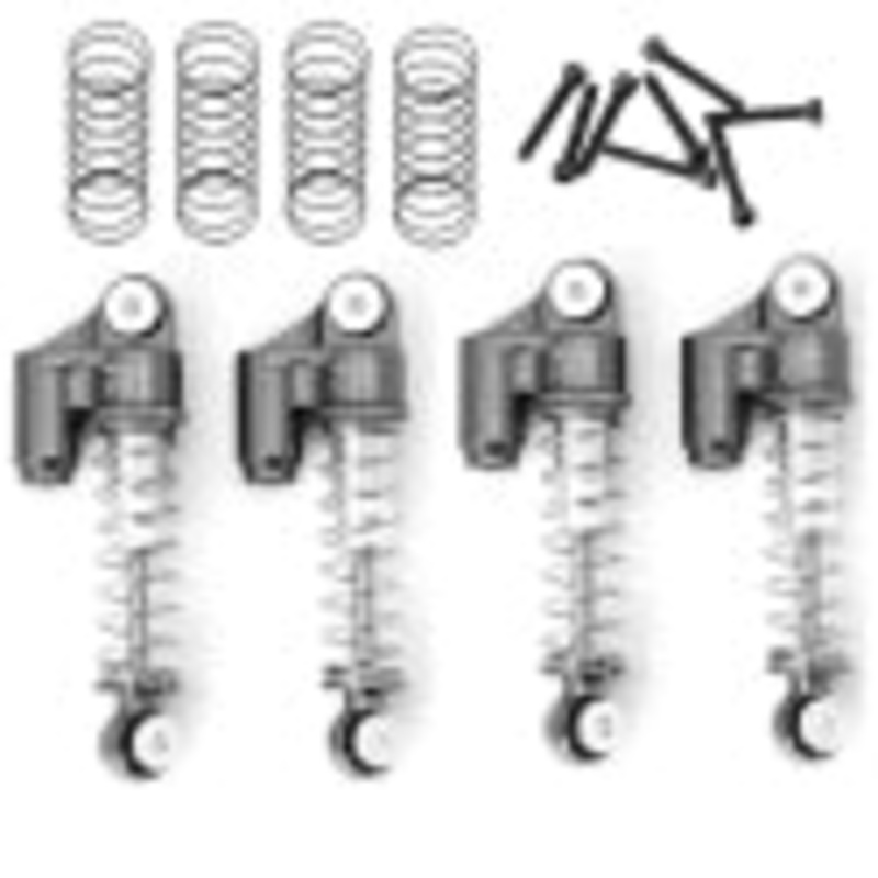 PHBPHSCX2401GREYAxial SCX24 C10 JLU Jeep Betty Aluminum Shocks Grey