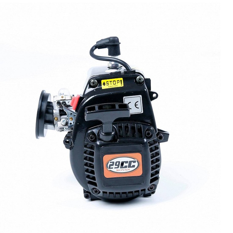 Rovan 29cc 2.72 Hp 4 Bolt Single-cylinder Two-stroke Engine for 1/5HPI KM RC Car High-end Version