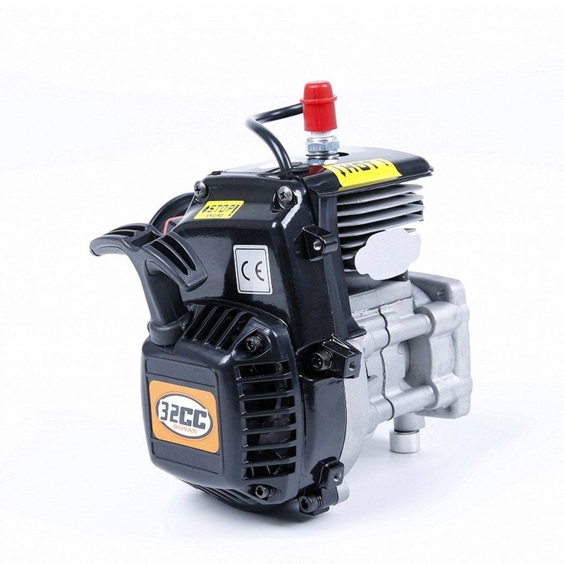 Rovan 32cc Single-cylinder Two-stroke 3.24 Hp 4 Bolt RC Engine for 1/5 LT LOSI RC Car Basic Version