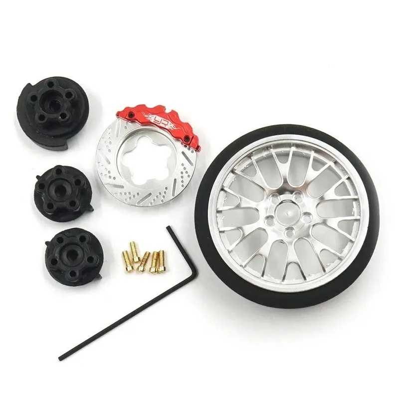 Type A – Chrome – Volant pour Futaba/sanwa/ko propo/ Flysky NB4- Yeah Racing