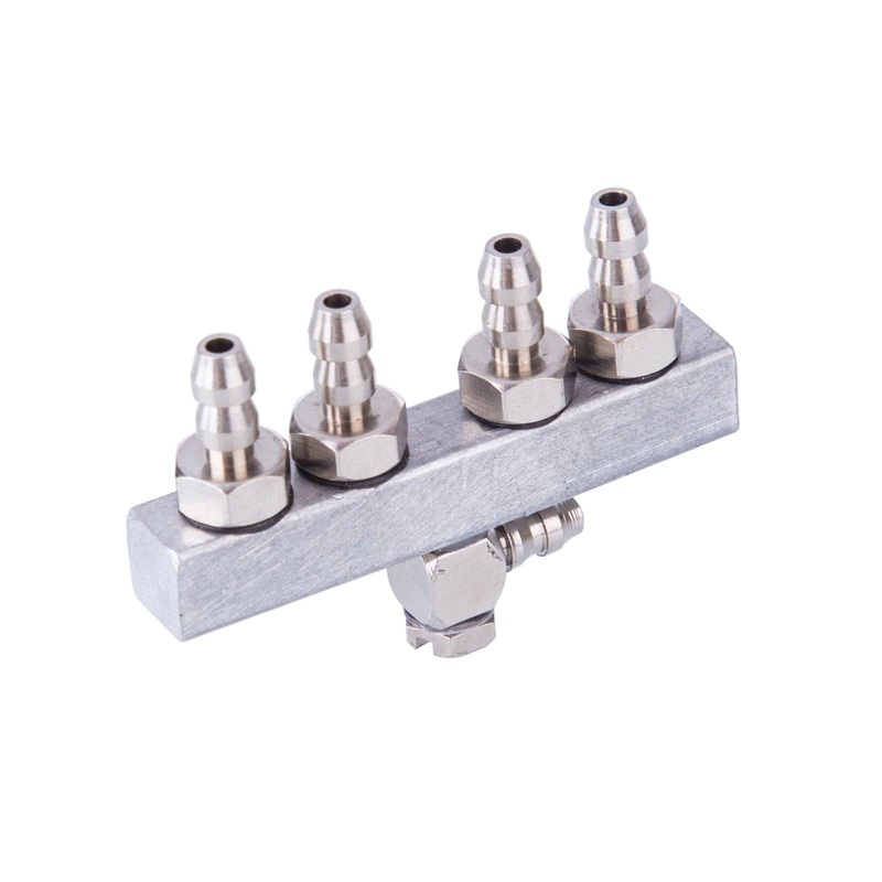 Customized Metal 4in1 T Fitting For Toyan FS-L400 Inline 4-cylinder Water-cooled Engine Upgrade