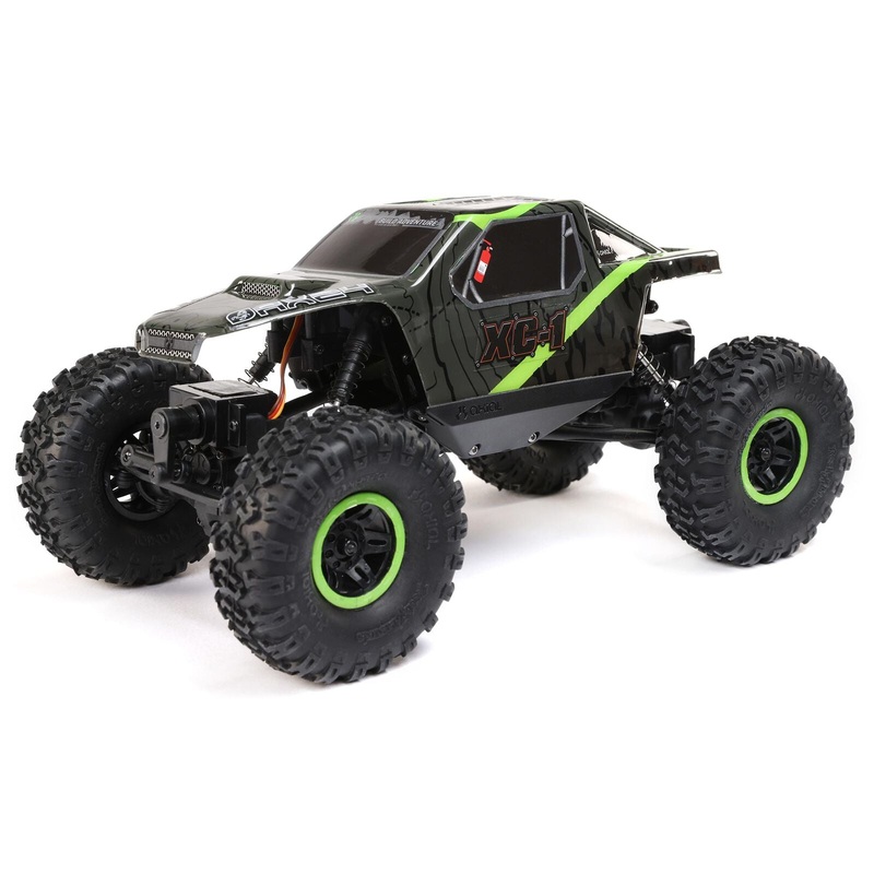 1/24 AX24 XC-1 4WS Crawler Brushed RTR Green
