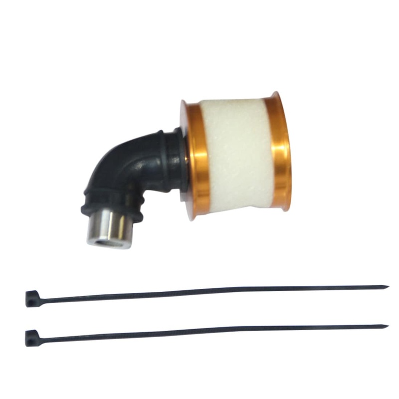 Air Filter Cleaner for Miniature Inline 4 Cylinder 32cc Watercooled Engine Golden