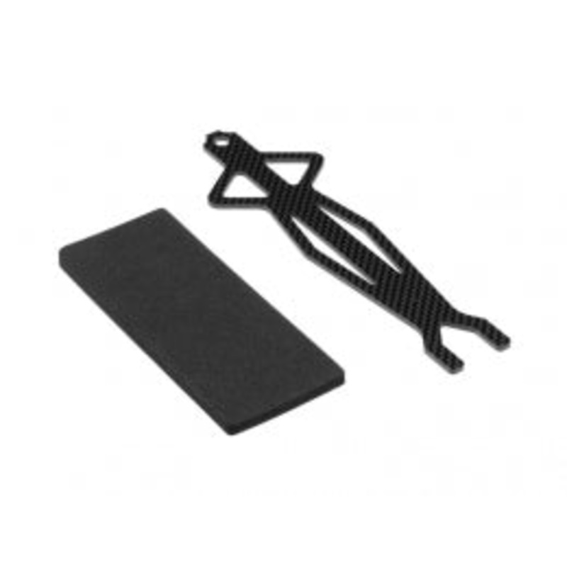 Traxxas Stampede 4×4 Monroe Carbon Fiber battery bra