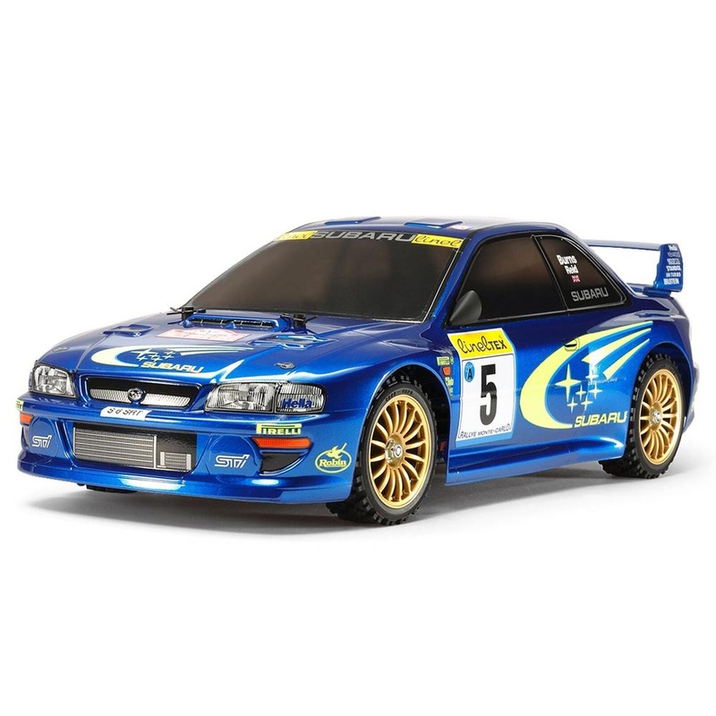 1/10 1999 Subaru Impreza Monte-Carlo TT-02 4×4 Rally Kit, Tamiya, #58631