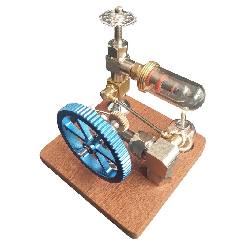 Adjustable Speed Stirling Engine Model Toy with Vertical Flywheel Science Experiment old version