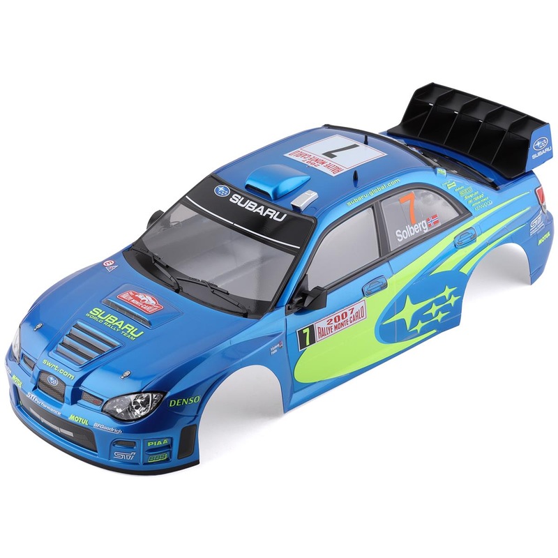 Subaru Impreza WRC 2007 Pre-Painted 1/10 Touring Car Body (Blue)