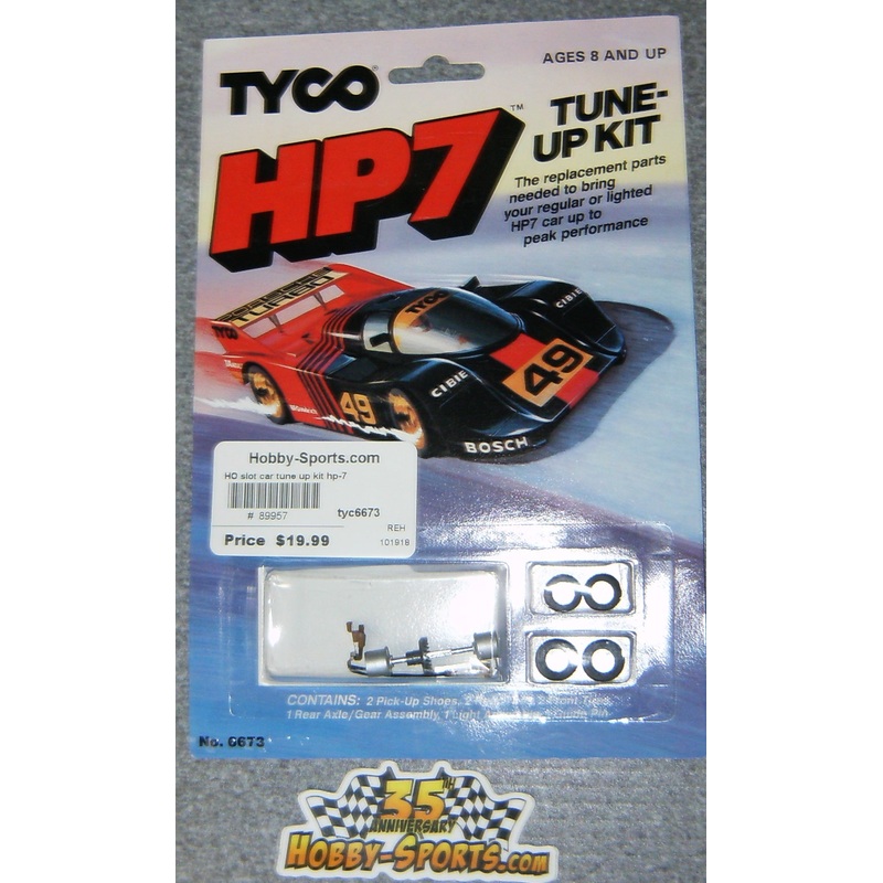 Tyco 6673 HO slot car tune up kit hp-7
