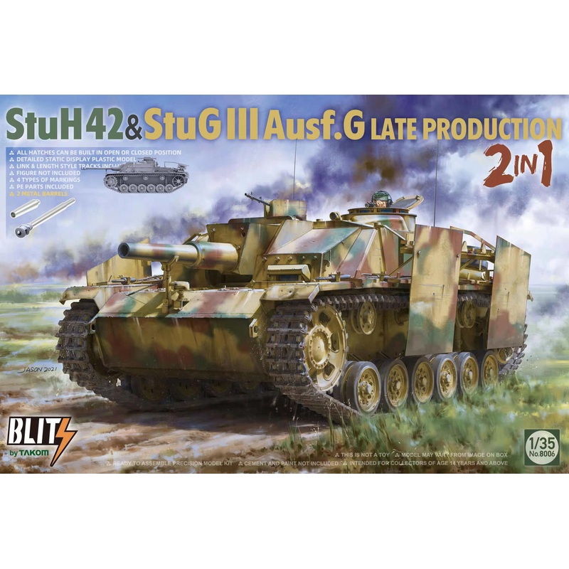 1/35 Takom StuH42/StuG III Ausf