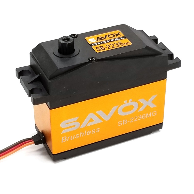 1/5 Scale, High Voltage, Brushless, Digital Servo .13sec / 555oz @ 7.4V