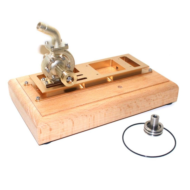 M16 Wooden Base with Water Pump Upgrade Kit for M16C Mini Vertical Gasoline Engine