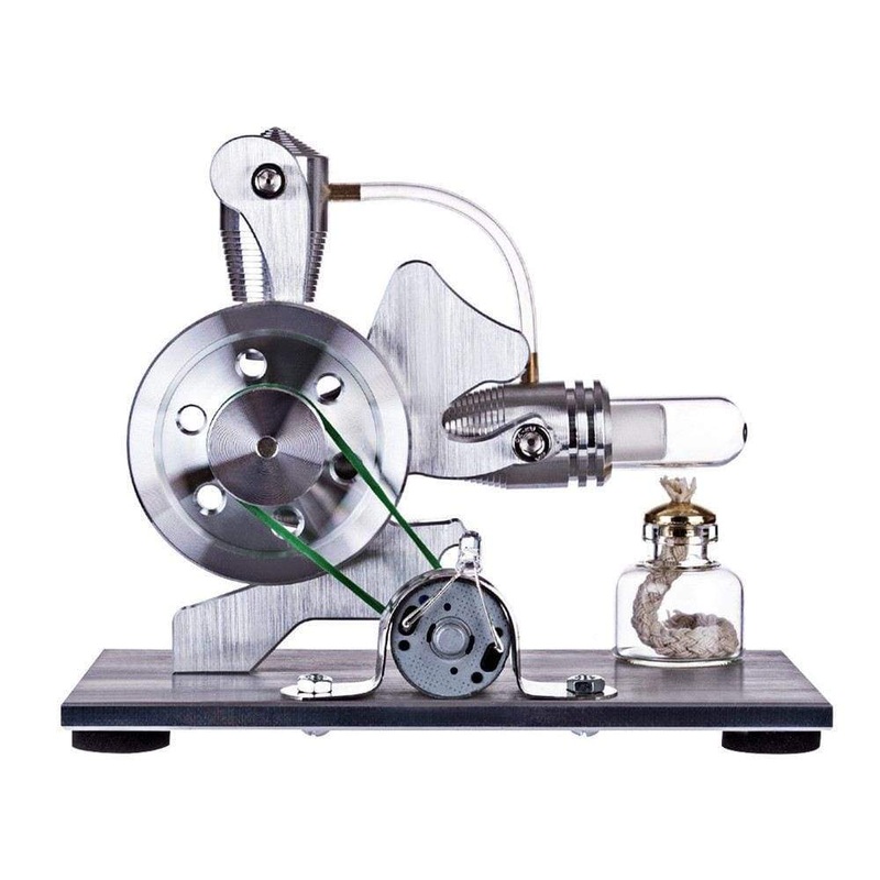 Stirling Engine Model Physical Motor Power Generator External Combustion Educational Toy