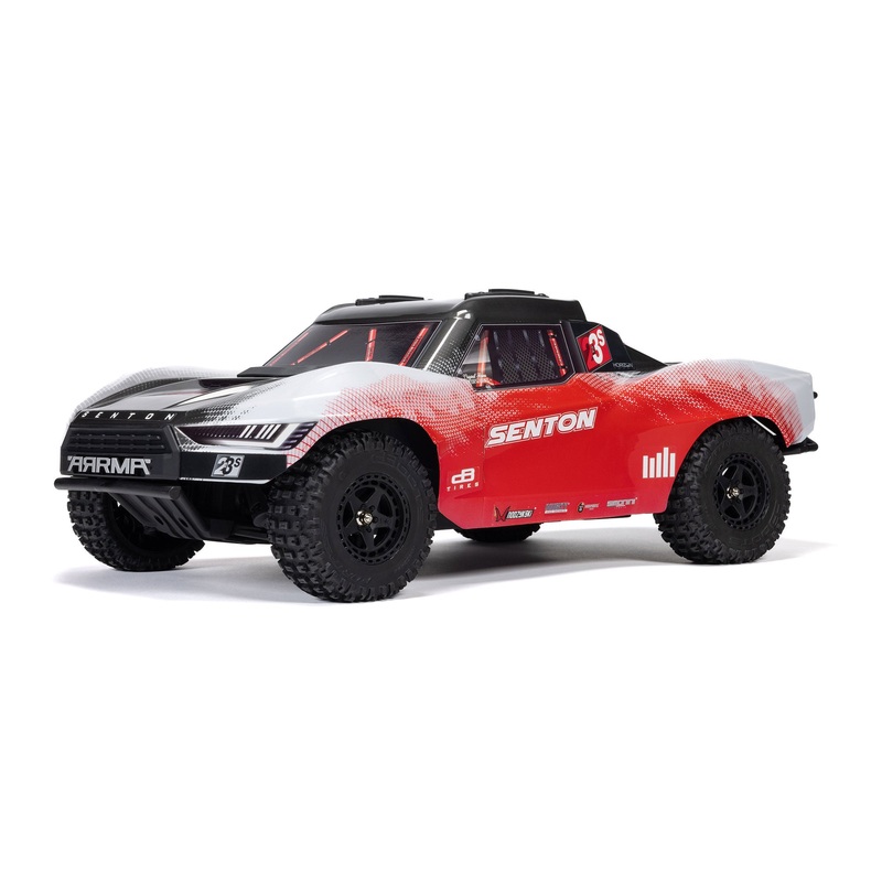 1/10 SENTON 4X4 223S BLX BRUSHLESS SHORT COURSE TRUCK RTR WITH DSC, Arrma, ARA4303V4 Yellow