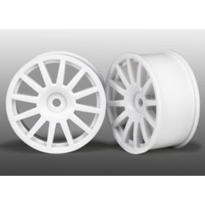 7571 Wheels, 12-spoke (white)