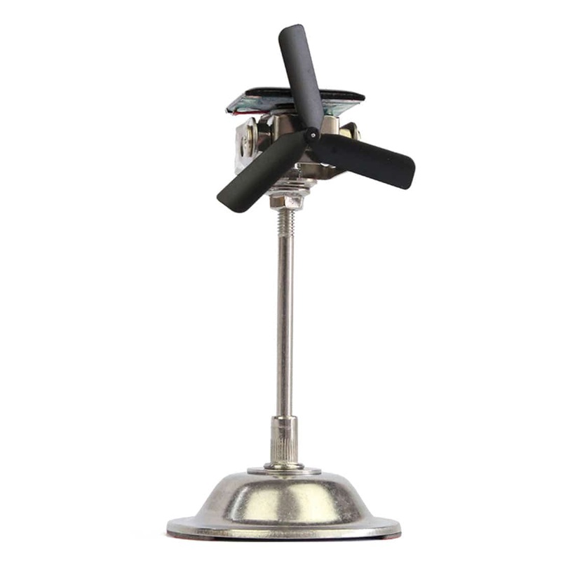 Stark 3-Blades Windmill Vehicle-mounted Solar Motor Physics Toy