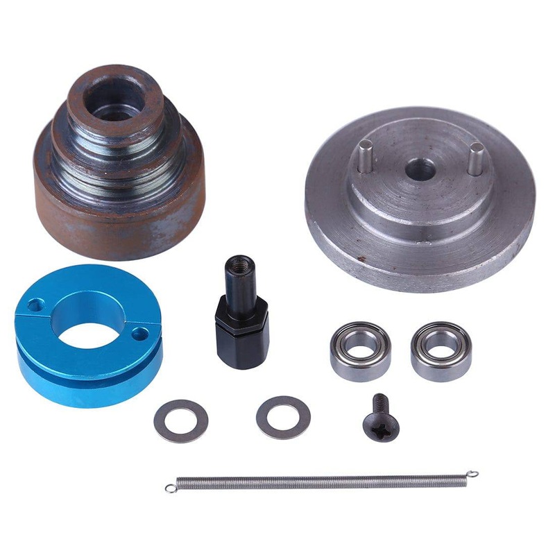 1:10 Model Car Engine with Gear Clutch Model Car Modification Kit t for 15-18 Level Methanol Engine Model Single V Slot