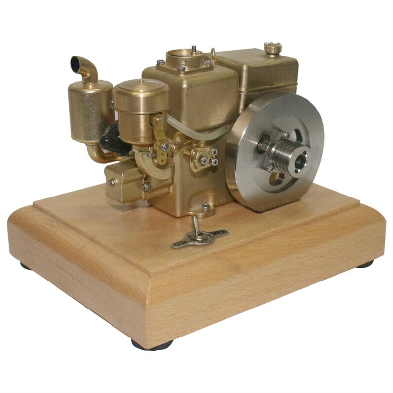 1.9cc Miniature Gasoline Model Engine Old Tractor Engine Four-stroke Water-cooled Internal Combustion Engine Model