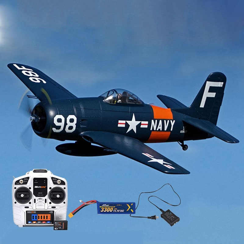 Arrows Hobby 1100mm F8F Bearcat RC Navy Airplane Model RTF Right Hand