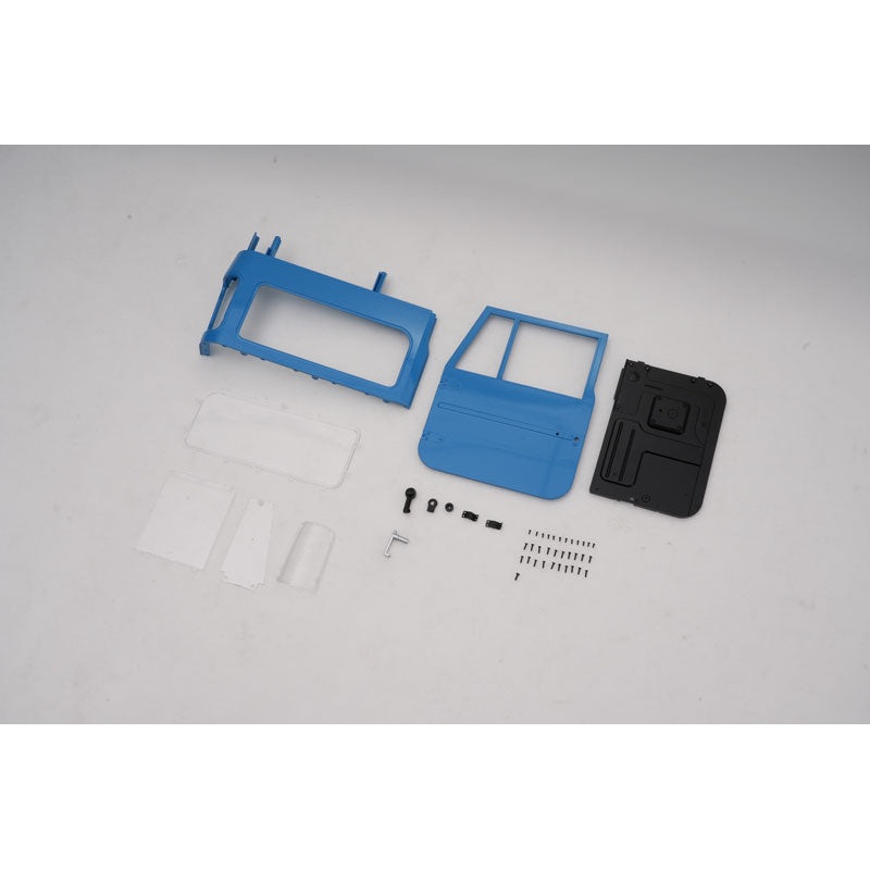 1:10 Toyota FJ40 LEFT DOOR AND WINDOW V2 Blue