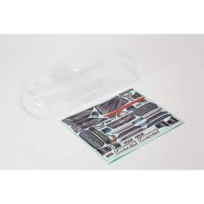 1/10 Clear Body with Decals and Window Masks: GRANITE 4X4 BLX ARRMA ARA402308
